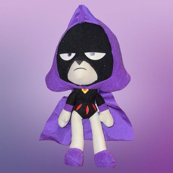 Official Toy Factory Raven Plushie Teen Titans Go Stuffed Toy 15” - Picture 1 of 5